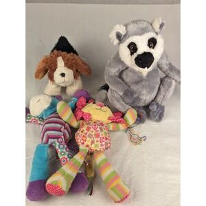 Ganz Webkinz Lot Of 4 Plush Figures‎
